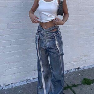 Ottolinger Blue Signature Wrap Jeans
